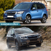 Picture of Front Grille Compatible with 2014 2015 2016 2017 2018 Subaru Forester Grille Mesh Style Chrome Mould Mesh Replaces 91121SG280 SU1200169C