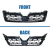 Picture of Front Bumper Grill Compatible with 2014 2015 2016 2017 2018 Subaru Forester Black