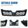Picture of Front Bumper Grill Compatible with 2014 2015 2016 2017 2018 Subaru Forester Black