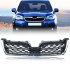 Picture of Front Grill Compatible with 2014 2015 2016 Subaru Forester Grille Chrome Moulding Replaces 91121SG040 SU1200154