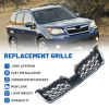 Picture of Front Grill Compatible with 2014 2015 2016 Subaru Forester Grille Chrome Moulding Replaces 91121SG040 SU1200154
