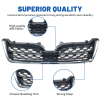 Picture of Front Grill Compatible with 2014 2015 2016 Subaru Forester Grille Chrome Moulding Replaces 91121SG040 SU1200154
