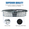 Picture of Front Bumper Grill Compatible with 2010 2011 2012 Subaru Outback Chrome Moulding Replaces 91121AJ04B SU1200143