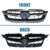 Picture of Mesh Grille Compatible with 2008 2009 Subaru Legacy Dark gray and Chrome moulding Grill Guard Replacement Part