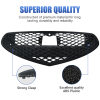 Picture of Car Front Grill Compatible with 2022 2023 Genesis G70 with Camera Hole