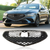 Picture of Front Bumper Grill Compatible with 2022 2023 Genesis G70 with Camera Hole Replaces 86366-G9500