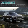 Picture of Front Bumper Grill Compatible with 2022 2023 2024 Genesis GV70 with Camera Hole Replaces 86350-AR710