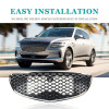 Picture of Front Bumper Grill Compatible with 2022 2023 2024 Genesis GV70 with Camera Hole Replaces 86350-AR710