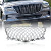 Picture of Front Grille Trim Panel Compatible with 2021 2022 2023 2024 Genesis GV80 with Camera Hole Replaces 86351-T6000