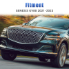 Picture of Front Grille Trim Panel Compatible with 2021 2022 2023 2024 Genesis GV80 with Camera Hole Replaces 86351-T6000
