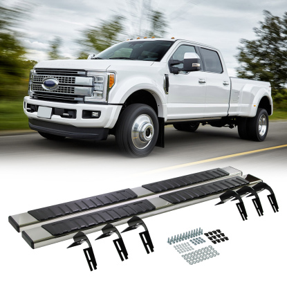 صورة لسيارات فورد F250-F550 سوبر ديوتي موديلات 99-16، كابينة ممتدة، ألواح تشغيل جانبية بقطر 6 بوصات