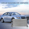 Picture of Car Radiator Compatible with 2011 2012 2013 2014 Chevrolet Cruze Replaces GM3010540 13267669 92218351 13311079 13199 DPI13199 80113199 CU13199 A13199 RAD13199