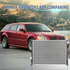 Picture of OE Style Aluminum Core Cooling Radiator Replacement Compatible with 2005 2006 2007 2008 Chrysler 300 Replaces CH3010315 5137691AA 5137692AA 5175367AA 2767 DPI2767 8012767 CU2767 A2767