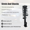 Picture of Front Struts Shock Absorber Complete Quick Fit for 2005 2006 2007 2008 2009 2010 Ford Mustang