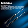 Picture of Rear Absorber Shocks Struts Complete Quick Compatible with 1999-2005 Volkswagen Jetta
