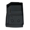 Picture of Floor Mats Compatible with 2015-2022 Chevrolet Colorado , All Weather TPE Floor Liners Unique Black TPE