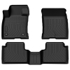 Picture of Floor Mats Compatible with 2021 2022 2023 Ford Bronco Sport , TPE Car Floor Black