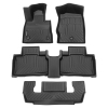 Picture of Floor Mats Compatible with 2020 2021 2022 2023 Ford Explorer , TPE Rubber All Weather Protection Cargo Liner Guard Accessories Anti-Slip Floor Liners