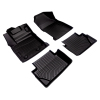 Picture of Floor Mats Compatible with 2014 2015 2016 2017 2018 2019 Ford Fiesta , TPE All Weather Custom Fit Floor Liner, Black