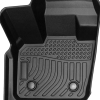 Picture of Floor Mats for Cars, TPE All Weather Mats, Compatible with 2017 2018 2019 2020 Ford Fusion , Black