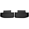 Picture of Floor Mats Compatible with 2015-2022 Ford Mustang , All Weather TPE Floor Liners Unique Black TPE