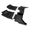 Picture of Floor Mats For Cars TPE Rubber Liners Accessory Compatible with 2019 2020 2021 2022 2023 Ford Ranger