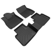 Picture of Floor Mats Compatible with 2018 2019 2020 2021 2022 2023 Honda Accord , TPE All Weather Custom Fit Floor Liner, Black