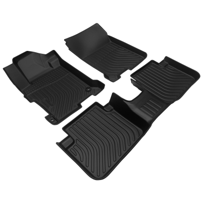 Picture of Floor Liner TPE Rubber For Cars Compatible with 2013 2014 2015 2016 2017 Honda Accord