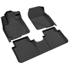 Picture of Floor Mats Compatible with 2017 2018 2019 2020 2021 2022 Honda CR-V TPE Floor Liner