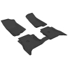 Picture of Floor Mats Compatible with 2021 2022 2023 Jeep Wrangler , TPE Car Floor Black