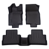 Picture of Floor Mats Compatible with 2017 2018 2019 2020 2021 2022 Nissan Rogue Sport , TPE All Weather Custom Fit Floor Liner, Black