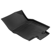 Picture of Floor Mats Compatible with 2017 2018 2019 2020 2021 2022 Nissan Rogue Sport , TPE All Weather Custom Fit Floor Liner, Black