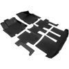 Picture of TPE Rubber Liners Accessory All Weather Floor Mats Compatible with 2013-2021 Nissan Pathfinder