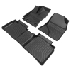 Picture of All Weather Floor Mats TPE Rubber Liners Accessory Compatible with 2014 2015 2016 2017 2018 2019 Toyota Corolla