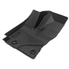 Picture of All Weather Floor Mats TPE Rubber Liners Accessory Compatible with 2014 2015 2016 2017 2018 2019 Toyota Corolla