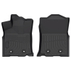 Picture of TPE Car Liners Floor Mats All Weather Compatible with 2018 2019 2020 2021 2022 2023 Toyota Tacoma