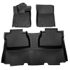 Picture of Floor Mats Compatible with 2014-2021 Toyota Tundra , TPE Rubber All Weather Protection Cargo Liner Guard Accessories Anti-Slip Floor Liners