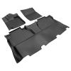 Picture of Floor Mats Compatible with 2014-2021 Toyota Tundra , TPE Rubber All Weather Protection Cargo Liner Guard Accessories Anti-Slip Floor Liners