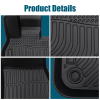 Picture of Automotive Accessory Car Floor Mats TPE Rubber Mats Compatible with 2017 2018 2019 2020 2021 Mini Cooper Countryman