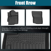 Picture of Car Floor Mats Custom Fit All Weather TPE Cargo Liner Accessories Compatible with 2014-2021 Mitsubishi Outlander