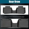 Picture of TPE Floor Mats All Weather Liners Fit for 2015-2021 Subaru WRX Automotive Accessories