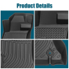 Picture of TPE Floor Mats All Weather Liners Fit for 2015-2021 Subaru WRX Automotive Accessories