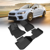Picture of Floor Mats Fit for 2015-2021 Subaru WRX STI , TPE All Weather Custom, Black