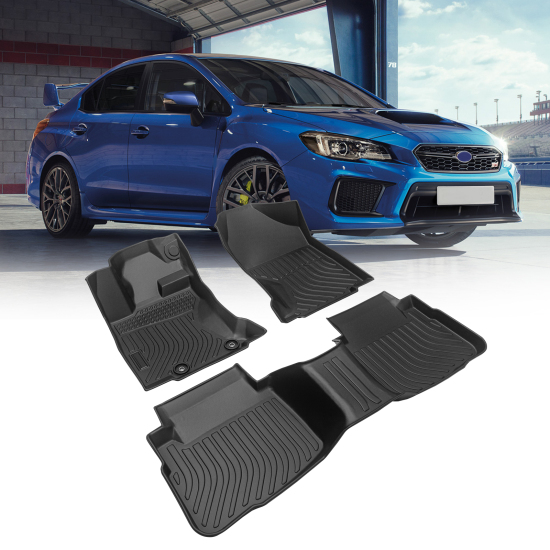 Picture of Floor Liner TPE Rubber For Cars Compatible with 2020 2021 2022 2023 Subaru Legacy