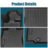 Picture of Floor Liner TPE Rubber For Cars Compatible with 2020 2021 2022 2023 Subaru Legacy