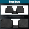 Picture of TPE Mats For Cars All Weather FloorLiners Compatible with 2019 2020 2021 2022 2023 Volkswagen Jetta