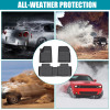Picture of Floor Mats Compatible with 2019 2020 2021 2022 2023 2024 Chevrolet Blazer TPE Floor Liner