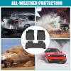 Picture of Floor Mats Fit for 2021 2022 Chevrolet Trailblazer , TPE All Weather Custom, Black