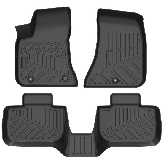 Picture of Fit for 2011-2023 Chrysler 300 Car Floor Mats TPE Black All Weather Liner