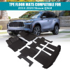 Picture of All Weather TPE Car Liners Floor Mats Compatible with 2013-2020 Nissan Pathfinder